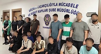 Kamyonette 19 düzensiz göçmen yakalandı: Sürücü tutuklandı
