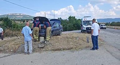 Karabük'te trafik kazaları: 4 yaralı