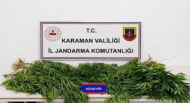Karaman'da jandarmanın yakaladığı 34 şahıstan 4'ü tutuklandı