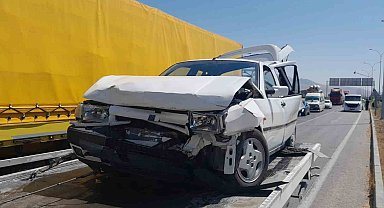 Karapınar'da zincirleme trafik kazası: 9 yaralı