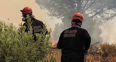 Kartal Belediyesi'nden Balıkesir'deki orman yangını müdahalelerine destek