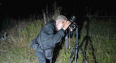 Kastamonu'da gökyüzü meraklıları Perseid meteor yağmurunu izledi