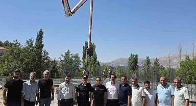 Kaymakam Algın, kamu yatırımlarını inceledi