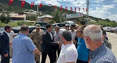Kaymakam Taşkıran köy ziyaretlerini sürdürüyor