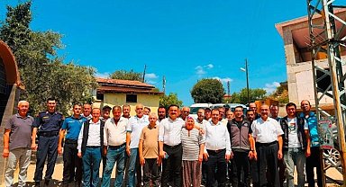 Kaymakam Titiz köylerde vatandaşlarla bir araya geldi