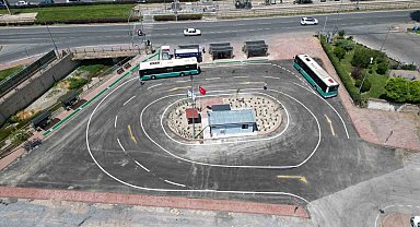 Kayseri Büyükşehir'den doğu terminali aktarma noktasında erişilebilirlik hamlesi