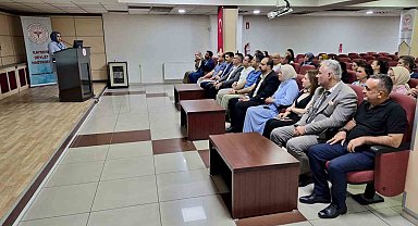 Kayseri Devlet Hastanesi'nde Risk Yönetim Kurulu Dönemsel Değerlendirme Toplantısı düzenlendi