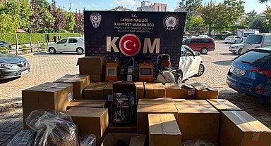 Kayseri'de 270 bin makaron ele geçirildi: 1 gözaltı
