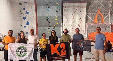 Kayserili 29 sporcu spor tırmanışta ileri seviye eğitim hakkı kazandı