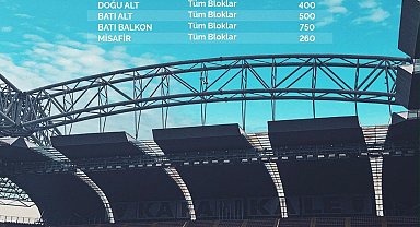 Kayserispor-Sivasspor maç bileti satışta