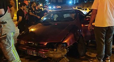 Kaza sonrası hem hakaret etti hem de işini yapan gazeteciye görüntü çekmesinin kötü olduğunu söyledi