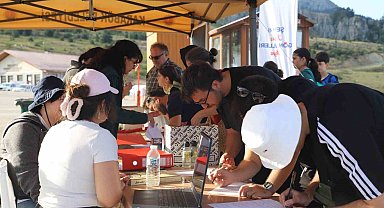 Keltepe festivalde 3 bin gökyüzü meraklısını ağırladı