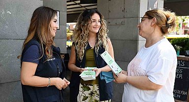 Kemer Belediyesi'nden esnafa sıfır atık bilgilendirmesi