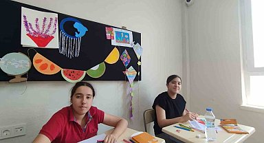 Kemer'de özel bireyler Mola Evi'nde sosyalleşiyor