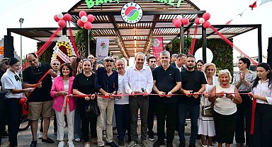 Kepez Belediyesi Bahçe Market'i Dokumapark'ta hizmete açtı