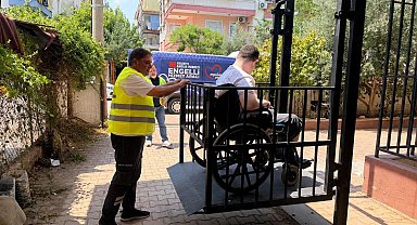 Kepez'de engelleri aşan hizmet