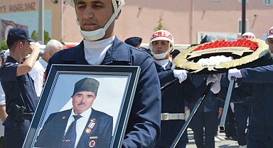 Kıbrıs Gazisi Ali Hikmet Altan son yolculuğuna uğurlandı