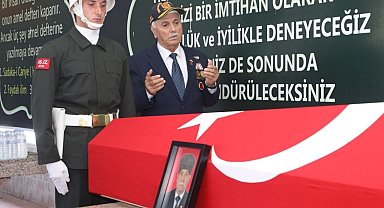 Kıbrıs Gazisi, resmi törenle son yolculuğuna uğurlandı