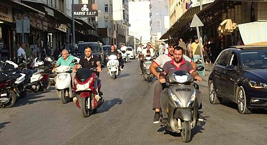 Kilis'te motosiklet sayısı otomobili üçe katladı