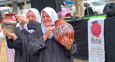Kınık'ta çömlek sanatının kalbi attı