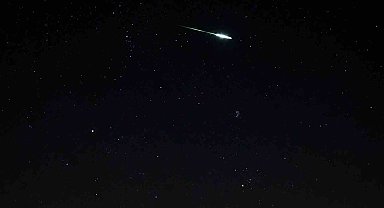 Kırıkkale'de Perseid meteor yağmuru görüntülendi