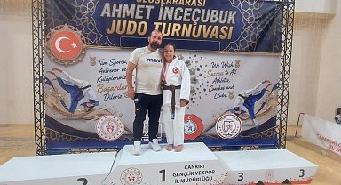 Kırklareli'ne Uluslararası Judo Turnuvası'nda bronz madalya