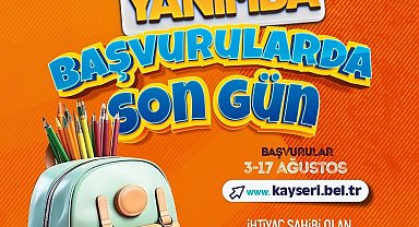 Kırtasiye desteği başvurularında son gün