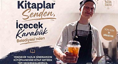 Kitap getirene içecek ikram edilecek