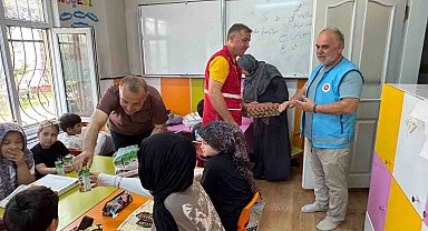Kızılay'dan Yaz Kur'an Kursu Öğrencilerine anlamlı ziyaret