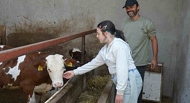 Kızları için İstanbul'u bırakıp köye yerleştiler, bambaşka bir hayat yaşamaya başladılar