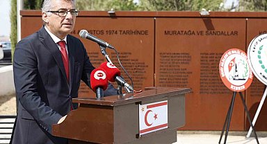 KKTC Cumhurbaşkanı Erhürman: "Burada yatan her bir şehidimiz, Kıbrıs Türk halkının yaşadığı acıların ve ödediği ağır bedellerin en somut göstergesidir"