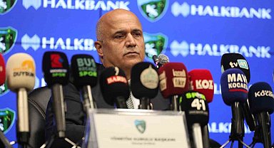 Kocaelispor Başkanı Durul'dan sanayicilere sitem: "Lafa gelince herkes Kocaelisporlu"