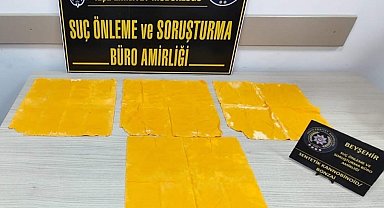 Konya'da uyuşturucu operasyonu: 4 şüpheli tutuklandı