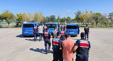 Köpekleri dövüştürüp sosyal medyada paylaştılar, jandarma ekiplerince operasyonla yakalandılar