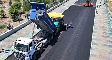 Köprübaşı tarihinde ilk kez sıcak asfalt dönemi başladı