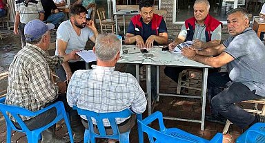 Köşk'te incir üreticilerine ilekleme ve hasat eğitimi