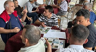 Köşk'te incir üreticilerine yeni sezon öncesi tebliğ bilgilendirmesi