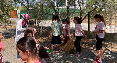 Köyceğiz'de Yaz Kur'an Kursu öğrencilerine 'çevre bilinci' semineri