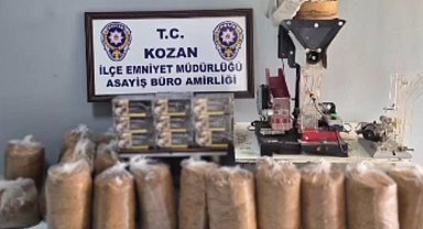 Kozan'da tütün operasyonu: 1 tutuklama