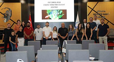Kütahya OSB Akademi'de ISO 50001 eğitimi gerçekleştirildi