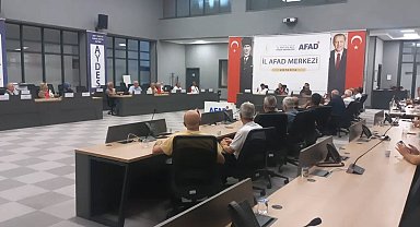 Kütahya'da muhtarlarla afet hazırlığı toplantısı düzenlendi