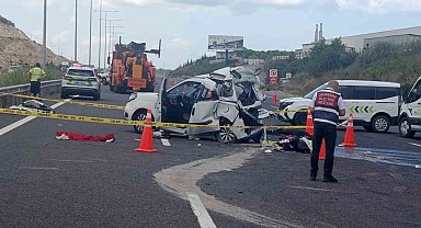 Kuzey Marmara Otoyolu'nda feci kaza: 2 ölü, 6 yaralı