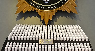 Malatya'da 14 bin 900 sentetik ecza hapı ele geçirildi: 3 tutuklama