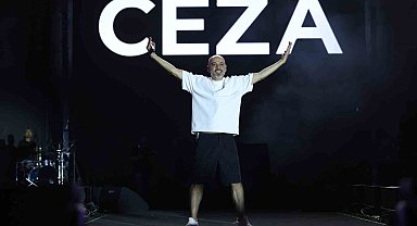 Malatya'da rap müziğin ritmi Ceza ile yükseldi