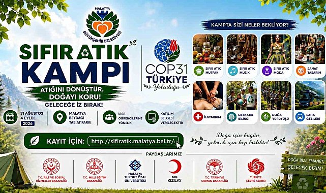 Malatya'dan COP31 Antalya yolculuğuna gençlerin güçlü adımı