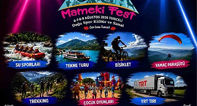 Mameki Fest Tunceli'de başlıyor