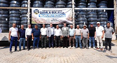 Manisa Büyükşehir'den Alaşehir'e 13,2 milyon TL'lik damla sulama desteği