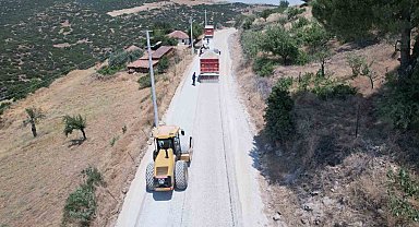Manisa Büyükşehir'den Kula'da 12,5 kilometrelik yol hamlesi