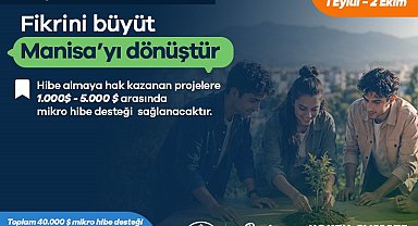 Manisa'ya Gençlik İklim Eylem Fonu'ndan 50 bin dolarlık hibe