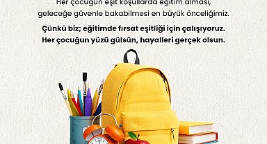 Marmaris Belediyesi'nden öğrencilere kırtasiye ve beslenme desteği